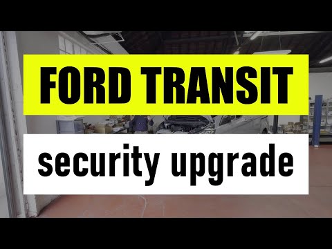 Essential Security Upgrades for Your Ford Transit Custom 🚐🔒 | Protect Your Van Now!