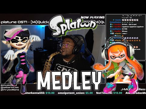 Pat SPLATS a Tribute to Splatoon 1 on SAXOPHONE