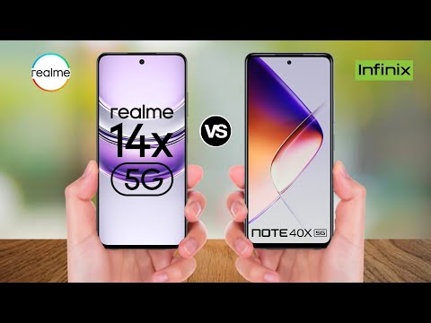 Realme 14x vs Infinix Note 40x