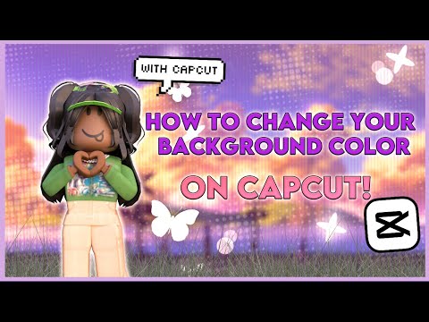 HOW TO DO COLORED BACKGROUNDS ON CAPCUT! | ROBLOX TUTORIAL | x.Mariahh Edits