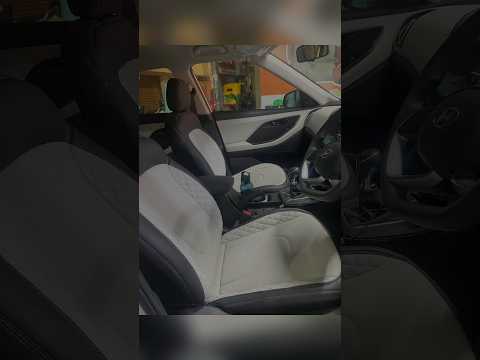 New Creta #seatcovers #music #bass #beat installed 💥#youtubeshorts #trending #car #viralvideo