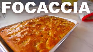 Extra-flavorful focaccia