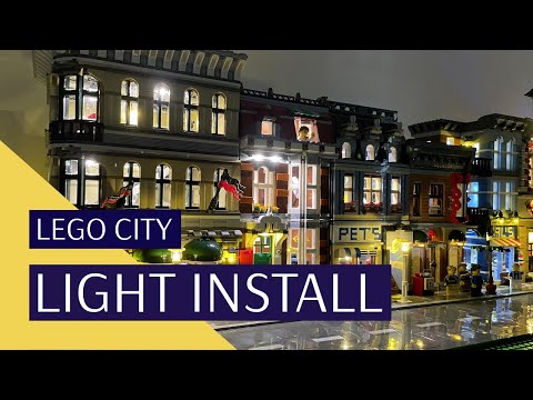 LEGO City Update | New Road Plates and Lights Installed #shorts