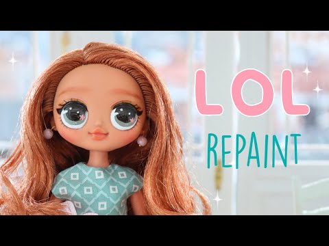 Ooak LOL OMG  doll by Nerea Pozo  Custom repaint doll