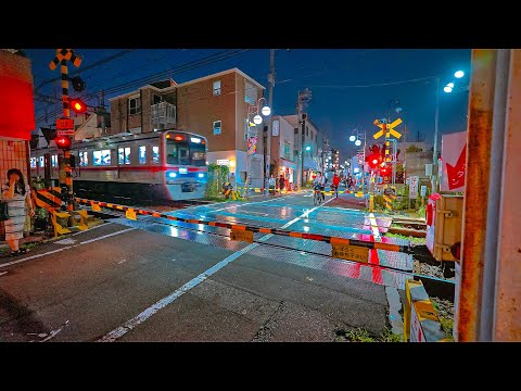 Suburban Tokyo Summer Night Walk, Japan • 4K HDR