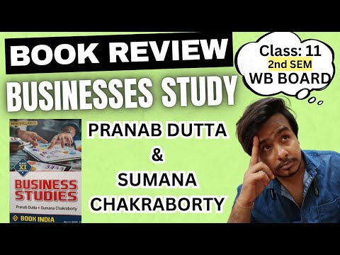 BUSINESS STUDY || CLASS 11 || BEST BOOK || AK Mukherjee || #wbboard #westbengalboard #wbchse #wbbse