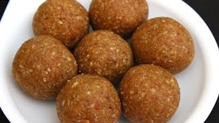 Peanut and sesame seeds laddu