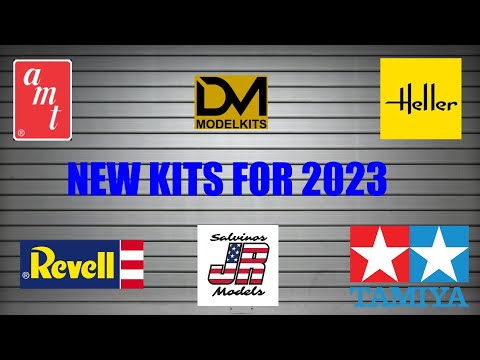 New Automotive Kits For 2023( Announced so far, new tooling )