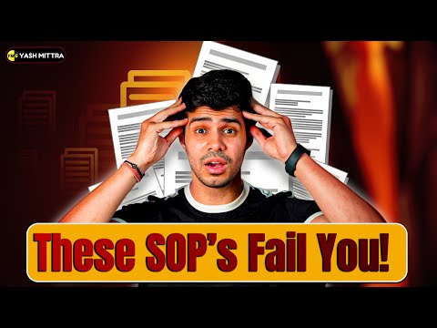 Worst SOP Mistake which 90% students make