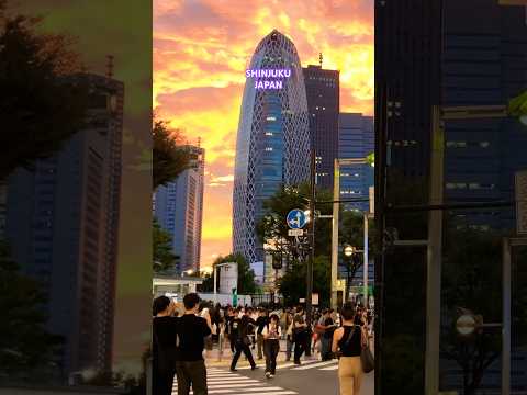 Japan walking Tour || #japan #travel #walkthrough #shinjuku #shorts