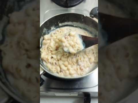 White Souce Pasta ( Macaroni) #short #yt #zaiqamaimoonaka