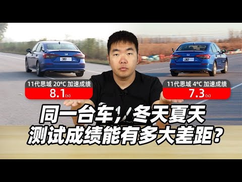 同一台车，冬天夏天测试成绩能有多大差距？- 38号不只会评车