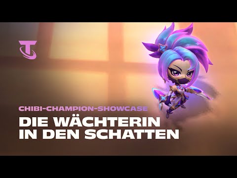 Die Wächterin in den Schatten | Chibi-Champion-Showcase – Teamfight Tactics