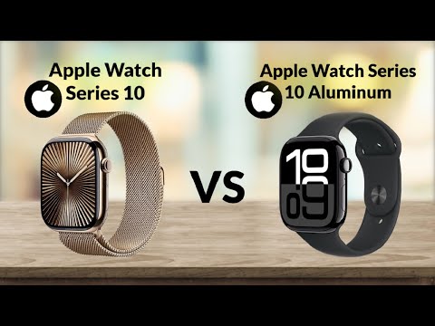 Apple Watch Series 10 vs Series 10 Aluminum Deep Dive - ALL The Differences Explained!