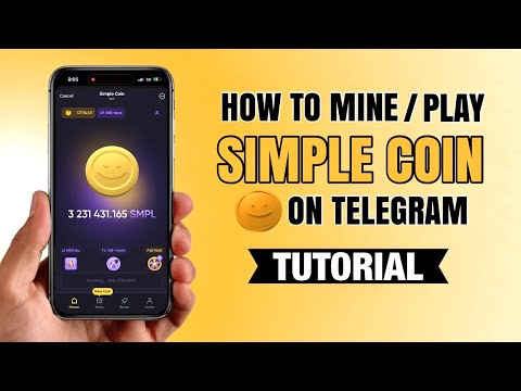 How to Mine and Play SIMPLE COIN $SMPL on Telegram | Earn Crypto Airdrop 💎