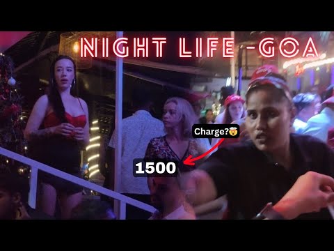 Best Nightlife goa 😍 | Russian dancer Nightlife |  Night life vlog | Baga beach Nightlife