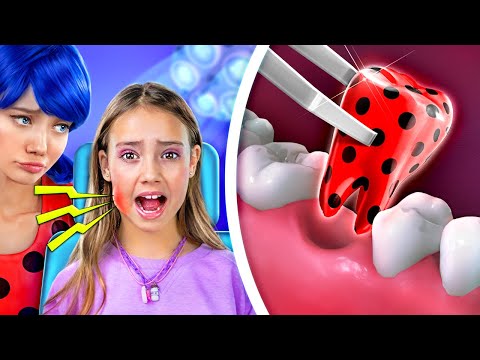 Miraculous Ladybug's Hospital! Awesome Parenting Hacks! GOOD DOCTOR vs BAD DOCTOR!