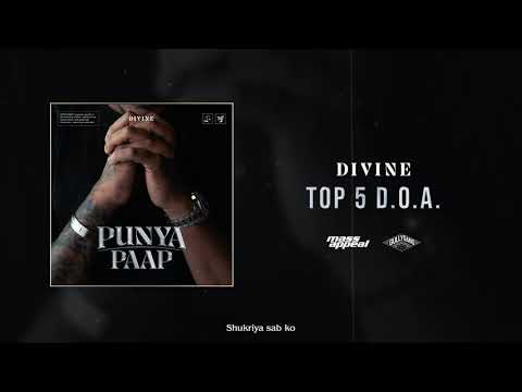 DIVINE - Top 5 D.O.A. (Official Audio) | Punya Paap