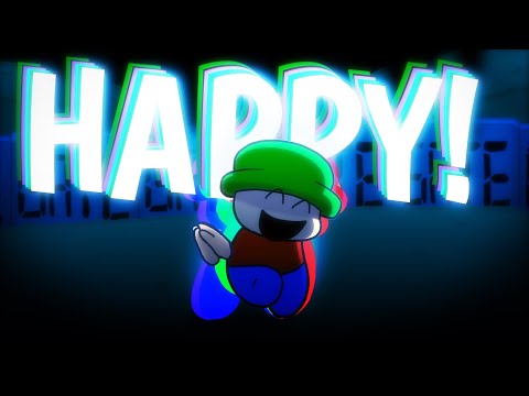 Fnf dnb happy Supernovea Animation