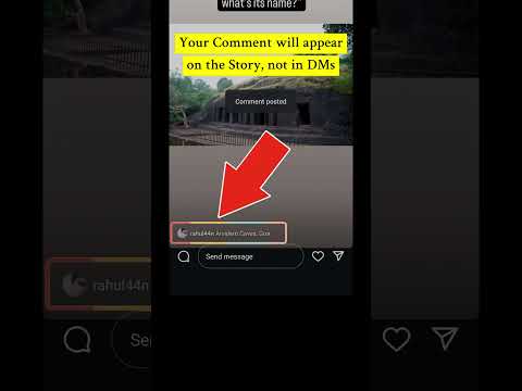 Post Public Comments on Instagram Stories #instagram #story #comment #howto