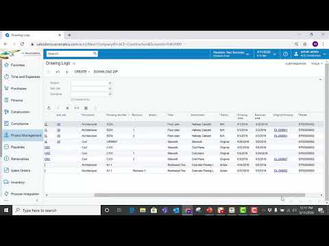 Acumatica Construction: Project Management Capabilities Demo