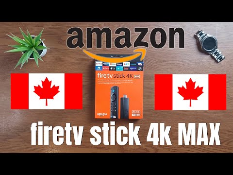 Fire TV Stick 4K Max - Canadian Edition W/ Step by Step Set Up