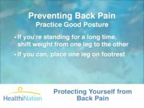 How 2 Prevent Back Pain