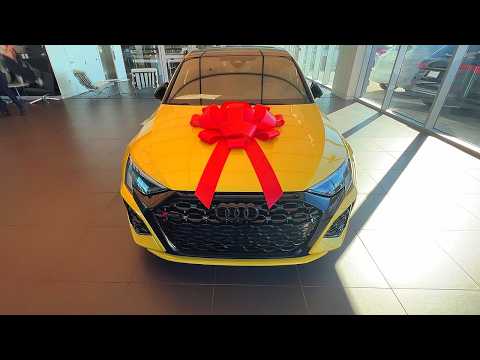 TAKING DELIVERY OF A NEW 2024 AUDI RS3!!!