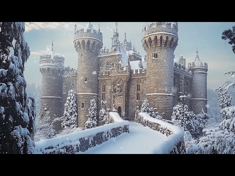 Medieval Winter Castle | Quick Relaxation With Calm, Soothing Celtic Music - Relaxing Music