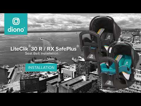 LiteClik™30 R / RX SafePlus™ Infant Car Seat | Vehicle Seat Belt Installation | 2024-Present