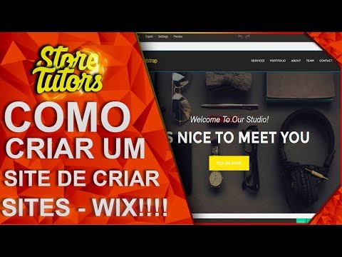 Como criar um site de criar sites parecido com o WIX ‹ 2018 ›