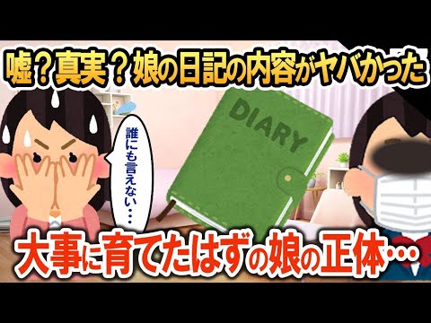 幻想？真実？デ〇ノート  娘の日記に書かれていた内容がやばすぎた→大事に育てたはずの娘の正体…【2ch修羅場・ゆっくり解説】 1