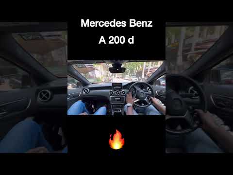 Benz A 200 d Power 🔥 shorts | trending #shorts #automobile #trendingshorts #trendingsong