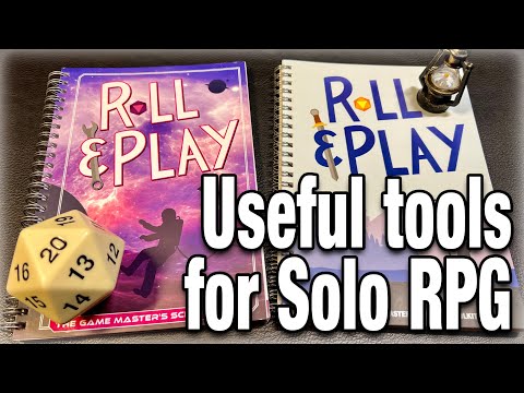 Roll and Play Fiction and Fantasy - Solo RPG Tools