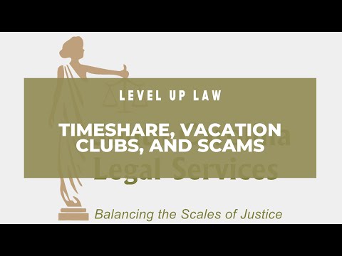 Timeshare, Vacation Clubs and Scams