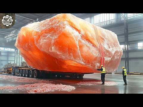 How MILLIONS of Tons of SALT Become Stunning Salt Lamps for Your Home!