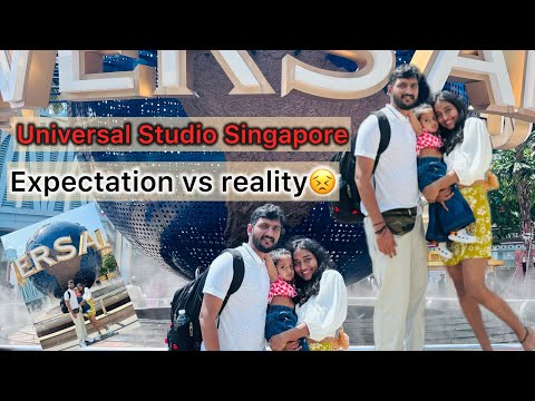 ತುಂಬ expections ಇಟ್ಕೊಂಡ್ರೆ ಹೀಗೇ ಆಗೋದು ಅನ್ಸುತ್ತೆ 😣Universal studio Singapore reality with kid