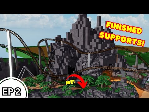 FINISHING THE SUPPORTS! | Josh's MULTIVERSE PARK! EP 2