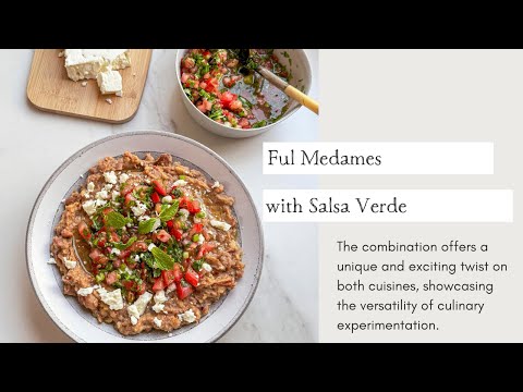 Ful Medames with a Zesty Salsa Verde Twist | Cooking with Zahra