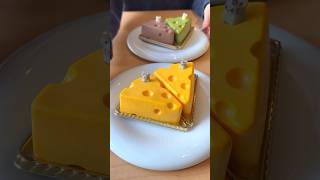 とんでもなく可愛いビジュアルのチーズケーキ🧀