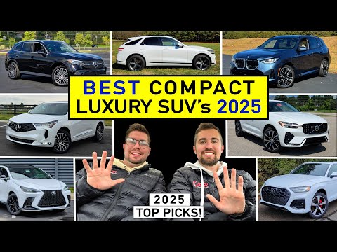 BEST Luxury Compact SUVs for 2025 -- Our TOP PICKS After Reviewing ALL of Them! (Top 10)