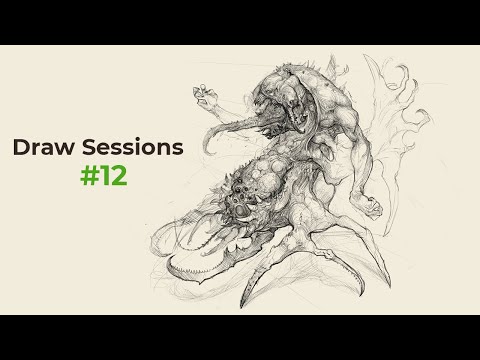 Drawing Creatures LIVE - Q&A Session With Aspiring Artists! (2024)