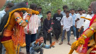 Sandeep and Babloo Potharaju Beating 2024 | Old city Bonalu 2024 | Falaknuma Kali Mata temple