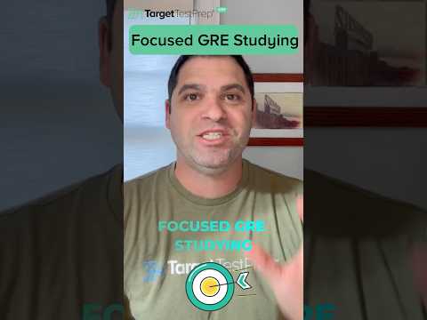 The Power of Focused GRE Studying: How It Can Transform Your Score! 💪 | #GRE | #Shorts