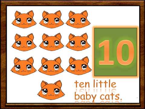 10 Little Kittens Song | Counting From 1 to 10