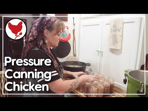 Pressure Canning Chicken | #TheJoyfulPantry | Raw Pack Method with Broth