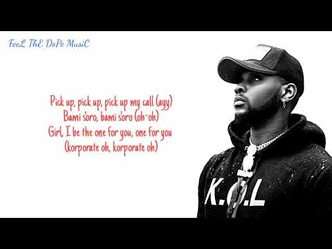 kizz Daniel - Lie (Lyrics)