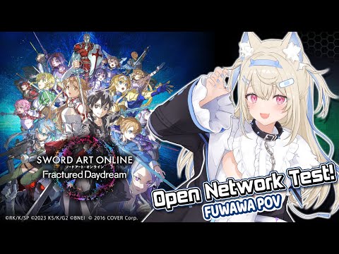 【SWORD ART ONLINE Fractured Daydream】new SAO game?! let's explore the world of SAOFD 🐾 【FUWAWA POV】