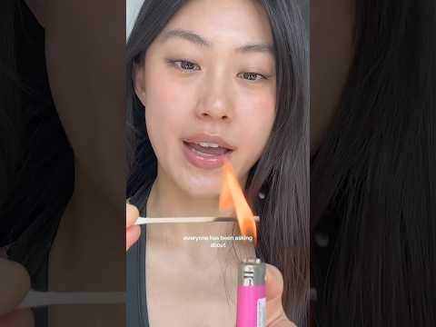 Using FIRE for your lashes? #makeuphacks #makeup