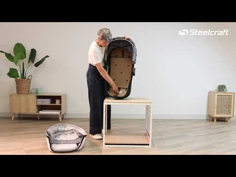 STEELCRAFT CLICK & GO SIGNATURE BASSINET - HOW TO:  FOLDING